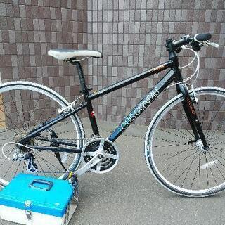 整備点検済！防犯登録料込み。中古ルイガノ370サイズ　ブラック×ホワイト！ 整備点検済！防犯登録料込み。中古ルイガノ370サイズ ブラック×ホワイト！