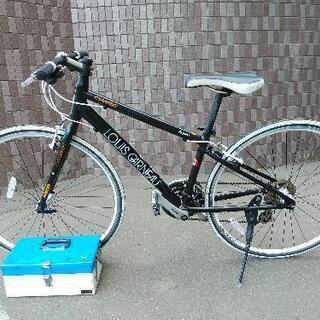 自転車 整備点検済！防犯登録料込み。中古ルイガノ370サイズ ブラック 