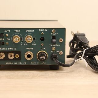 KENPRO SPUEEZE KEY 追っ KP-100 モールス符号練習機 横打ち