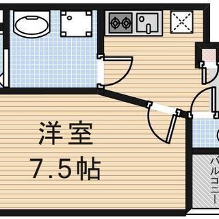 No107KN✨新築✨😇敷金・礼金無し😇角部屋最上階1K🏝