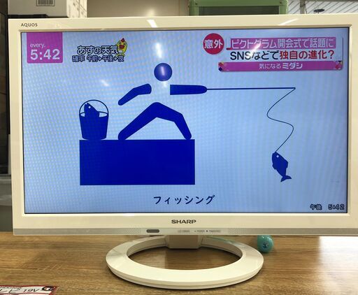 テレビ 探すなら「リサイクルR」❕AQUOS SHARP❕ 19インチ ❕液晶テレビ❕ ゲート付き軽トラ”無料貸出❕購入後取り置きにも対応 ❕即日配送❕ R986