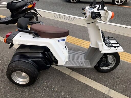 実動 ジャイロX TD02 4ST ちょいカスタム ワイドホイール スペーサー