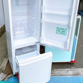 ☆中古 激安！！￥16,800！！ MITSUBISHI ミツビシ 168㍑2ドア冷蔵庫
