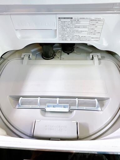 ☆中古 激安！！￥17,800！！ SHARP シャープ　乾燥機付き5.5.kg洗濯機（説明書付き）　2018年製　　EX-TX5TC型　幅56cmｘ奥行60cmｘ高さ95cm　【BBH018】