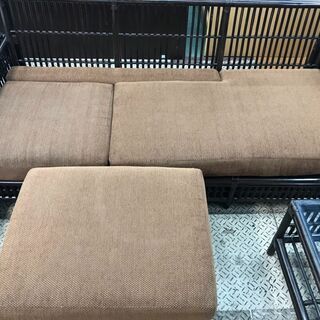 商談中【愛品館八千代店】Kazama　カザマ　カウチソファ+テーブルセット【愛八SF】