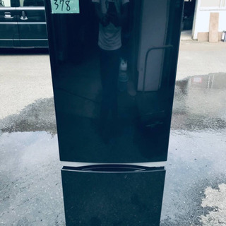 スキーウェア-✨2018年製✨378番 TOSHIBA✨東芝ノンフロン冷凍冷蔵庫✨GR-M15BS‼️