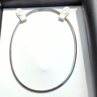 お買得◎18k ﾎﾜｲﾄｺﾞｰﾙﾄﾞ ｵﾒｶﾞﾈｯｸﾚｽ◎