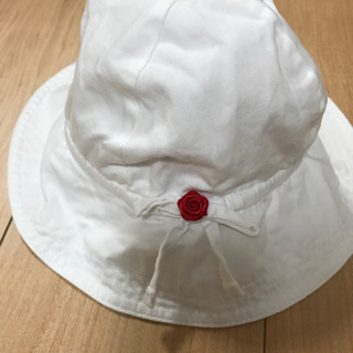 GAP帽子　帽子　白帽子　46cm
