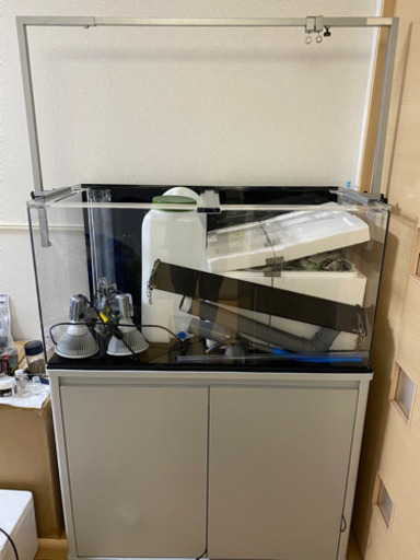 900×450×450アクリル水槽オーバーフロー台付フルセット（）