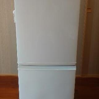 【取引中】SHARP2ドア(左右開き切替可)冷蔵庫 SJ-D14A-W