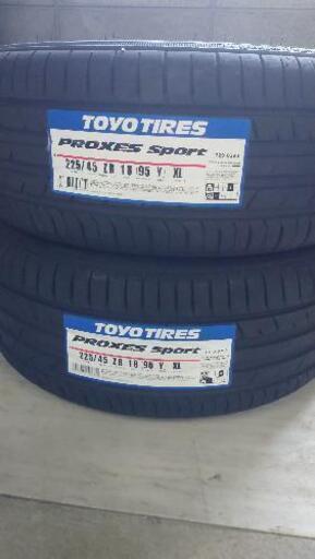 新品TOYO PROXES SPORT 225/45R18 2本 225/45-18 95Y トーヨータイヤ プロクセススポーツ