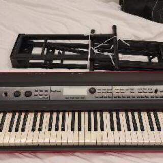 【ネット決済】電子ピアノ譲ります Korg KROSS88鍵　電...