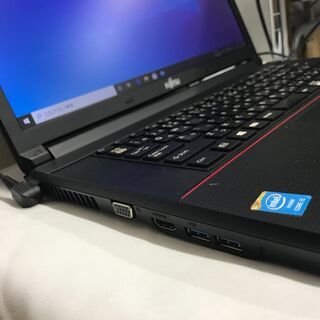 快速PCノートパソコン 富士通 A574 PK42