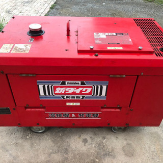 磐田市発/新ダイワ 三相200V エンジンウェルダーDGW200MT-2 エンジン溶接機 発電機。