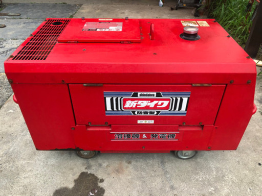 磐田市発/新ダイワ 三相200V エンジンウェルダーDGW200MT-2 エンジン溶接機 発電機。