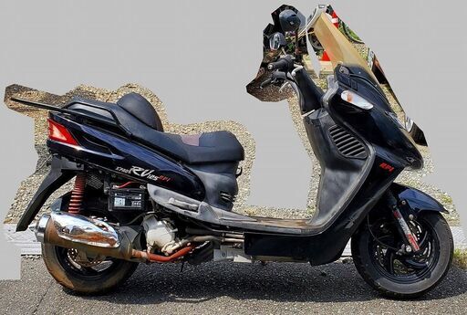 ★値引で35000円☆確認走行済★SYM RV125EFi★納車整備可★お届け可★登録代行可★全国発送可能★　車体　純正 原付二種　スクーター 小型二輪 原付2種 バイク Uber　ウーバー ☆値引で35000円☆確認走行済☆SYM RV125EFi☆納車整備可☆お届け可