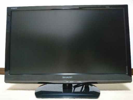 【SHARP】液晶テレビ 2015年製造 LC-22K20 22V