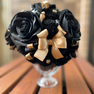 黒薔薇 金 球体 ムクのお花屋さん猫店 大阪天満宮のその他の中古あげます 譲ります ジモティーで不用品の処分