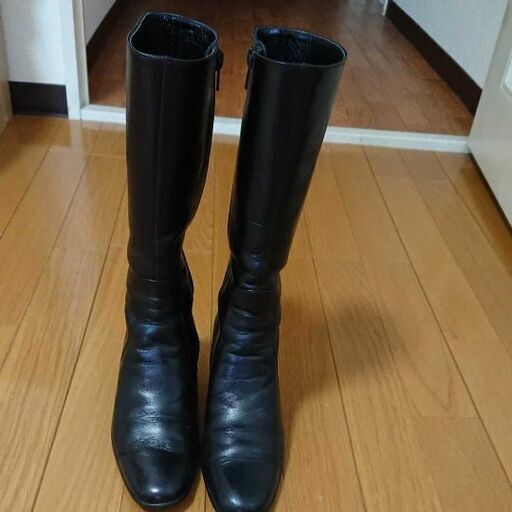新品 MH 本革乗馬ブーツ 23.5-