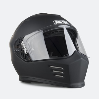 SIMPSON ヴェノム(ゴーストバンディット)MブラックXL(61-62)☆取り寄せ