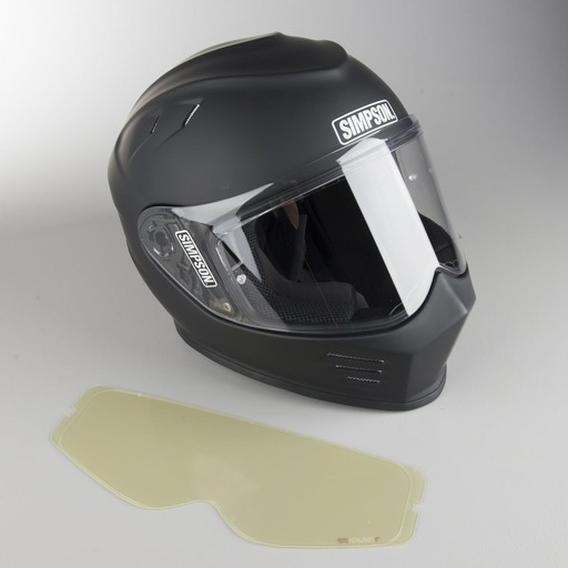 SIMPSON ヴェノム(ゴーストバンディット)MブラックXL(61-62)☆取り寄せ