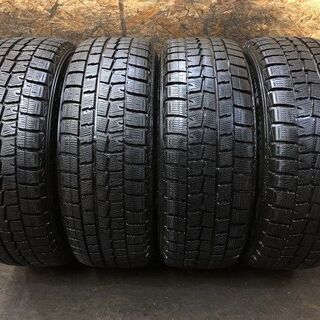 DUNLOP WM01 205/55R16】スタッドレス【AGA TARGA 16インチ 7J5HPCD120 