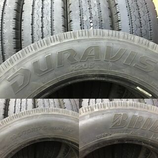 BS DURAVIS R205 195/70R17.5 112/110L LT 17.5インチ トラックタイヤ 