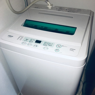 【譲渡決定済】AQUA 全自動洗濯機 5キロ 2012年製 ドラ...