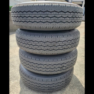 ハイエース 純正タイヤ 195/80R15 4本