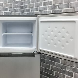 【ハッピー西葛西店】2ドア　118L　冷蔵庫　右開き　A-Stage　2018年式　ID:59892