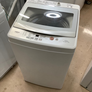 安心の6ヶ月保証付!! 【アクア 18年製】 全自動洗濯機 【トレファク