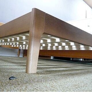 札幌 unico シングルベッド シングルベッドセット マットレス厚さ230㎜ ウニコ 天然木 シングルベット 本郷通店