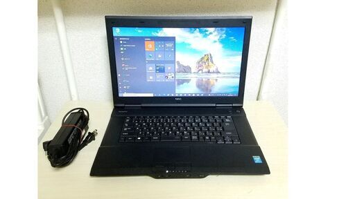 【販売完了】 NEC VersaPro VJ26MD-H 第4世代 Core i5-4300M/4GB/インテルSSD 180GB/Sマルチ/無線LAN/office