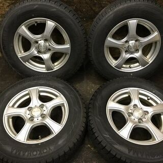 タイヤほぼ未走行【YOKOHAMA ice GUARD iG60 185/70R14】【VIOLENTO 14 