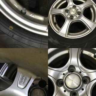 タイヤほぼ未走行【YOKOHAMA ice GUARD iG60 185/70R14】【VIOLENTO 14 