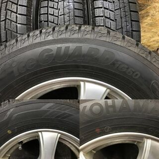 タイヤほぼ未走行【YOKOHAMA ice GUARD iG60 185/70R14】【VIOLENTO 14 