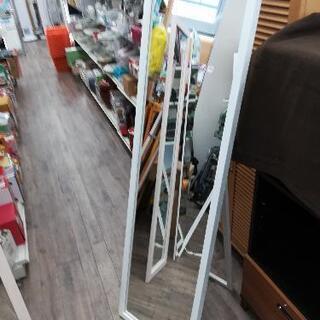 【1,990円】木製フレーム スタンドミラー 姿見鏡 幅40cm...