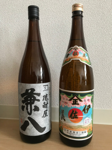 麦焼酎　兼八1800ml    芋焼酎　伊佐美1800ml セット