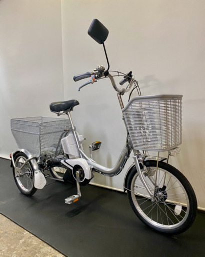関東全域送料無料 保証付き ブリヂストン アシスタ ワゴン 三輪 12.8ah デジタル 電動自転車