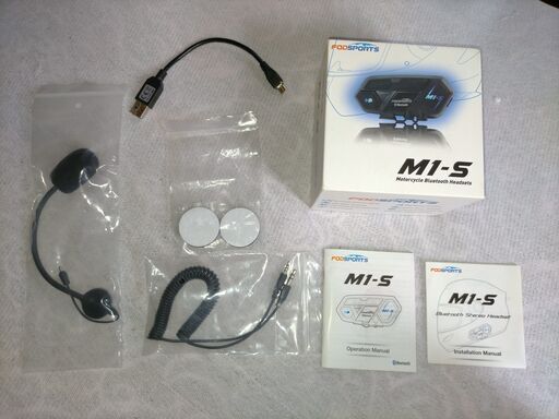 LS2 Pioneer MX436 オフロードヘルメット M1-S インカム セット