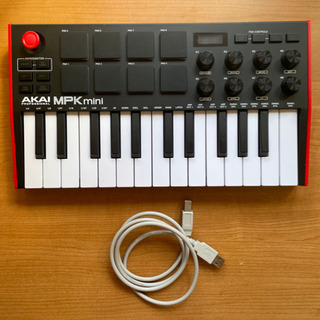 【急募・本日中希望】MIDIキーボード 25鍵 USB接続(AK...