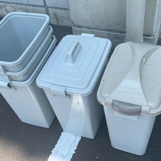 【好評!!】プラ製ゴミ箱45サイズ