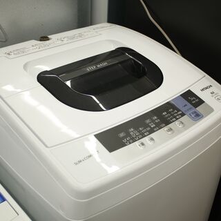 札幌 引き取り ☆ HITACHI/日立 5㎏ 洗濯機 NW-50C 2019年製 新生活