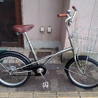 Polo club[ポロクラブ]20吋 コンパクト自転車 シング...