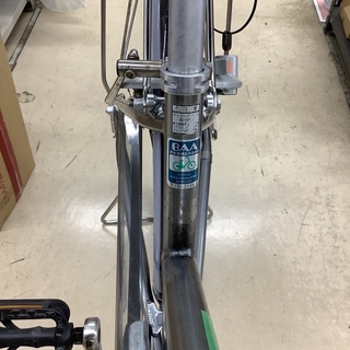 👌ブリジストンアルベルト・自転車・シルバー管G210803AY(ベルトバイ・静岡県袋井市)