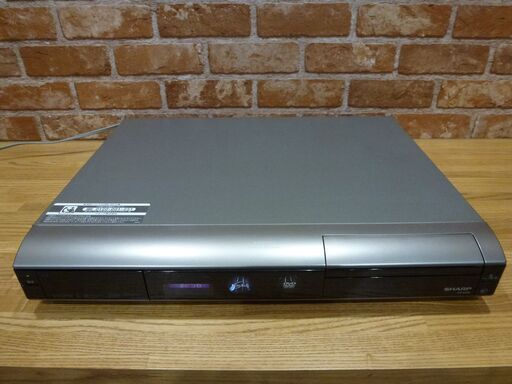 【動作確認済・配送可】 HDD/DVDレコーダー SHARP DV-AC82 B-CASカード有 互換リモコン有