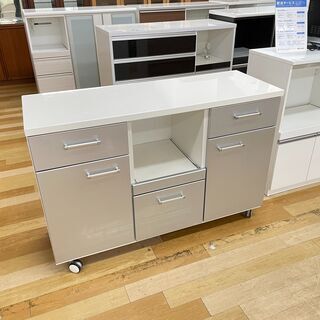 ニトリ☆食器棚・レンジボード☆横幅1390㎜☆中古☆春日井近隣配達、設置可能 ニトリ☆食器棚・レンジボード☆中古☆春日井近隣配達、設置可能No.0920