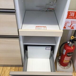 ﾆﾄﾘ 2枚扉ｽﾗｲﾄﾞﾚﾝｼﾞﾎﾞｰﾄﾞ ﾎﾜｲﾄ 【ﾄﾚﾌｧｸ桶川店】