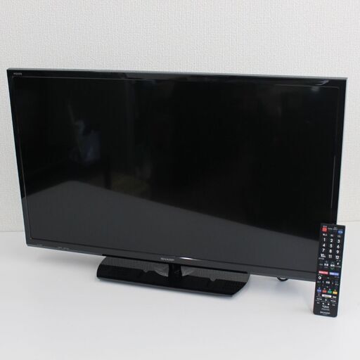 T566) シャープ デジタル液晶テレビ LC-32S5 32型 2018年製 デジタル2チューナー搭載 UBS外付HDD可能 SHARP 地上デジタル BS CS