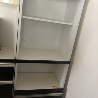 【ネット決済】条件付き無料　レンジボード　キッチンボード　食器棚　
